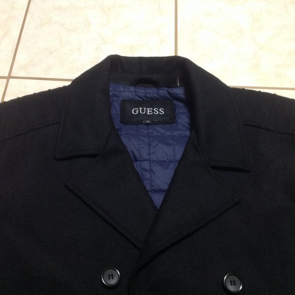 MODERN GUESS PEACOAT - Picture 2 of 11